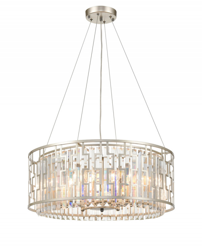 Подвесная люстра  61*90 см, 8*E14 шампань Vele Luce Polifonia VL3124P08