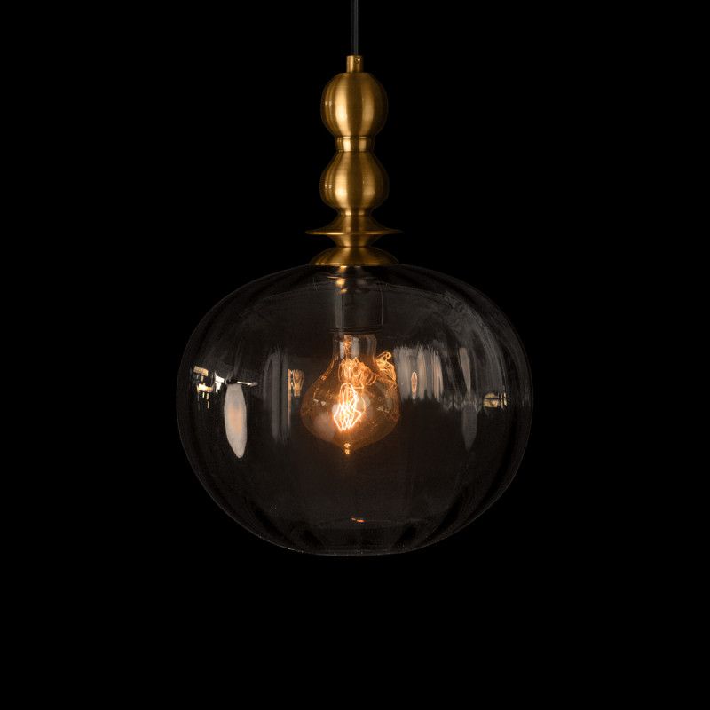 Подвесной светильник *25*-22,5 см, 1*E27*40W, LOFT IT Melon 10426 Smoke, бронзовый