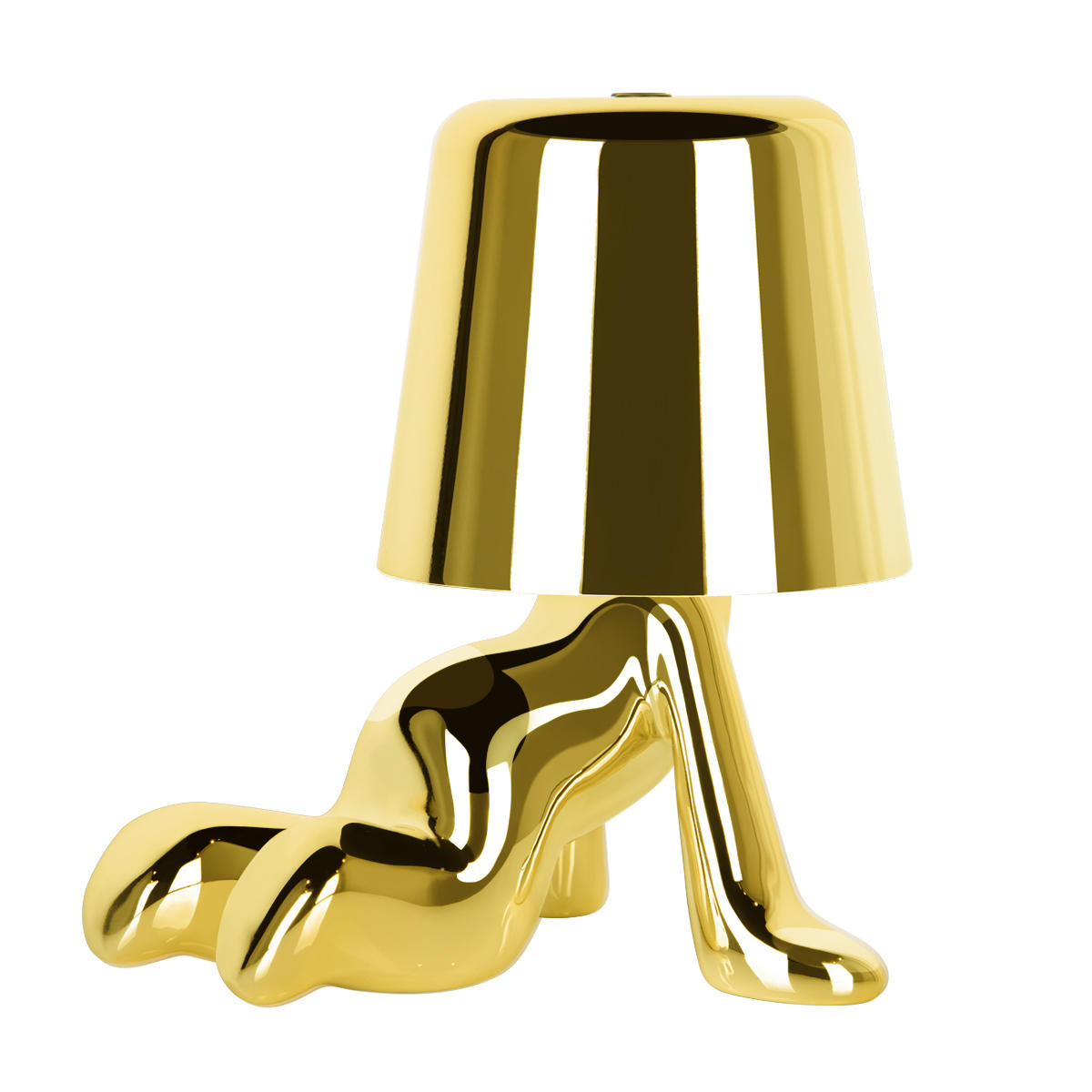 Настольная лампа 13*17 см, 1*LED*3W LOFT IT Brothers 10233/A Gold золото