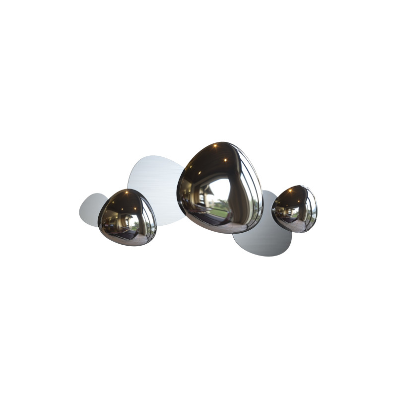 Бра 37*79 см, 13W, 3000K, Maytoni Jack-stone MOD314WL-L13N3K, никель