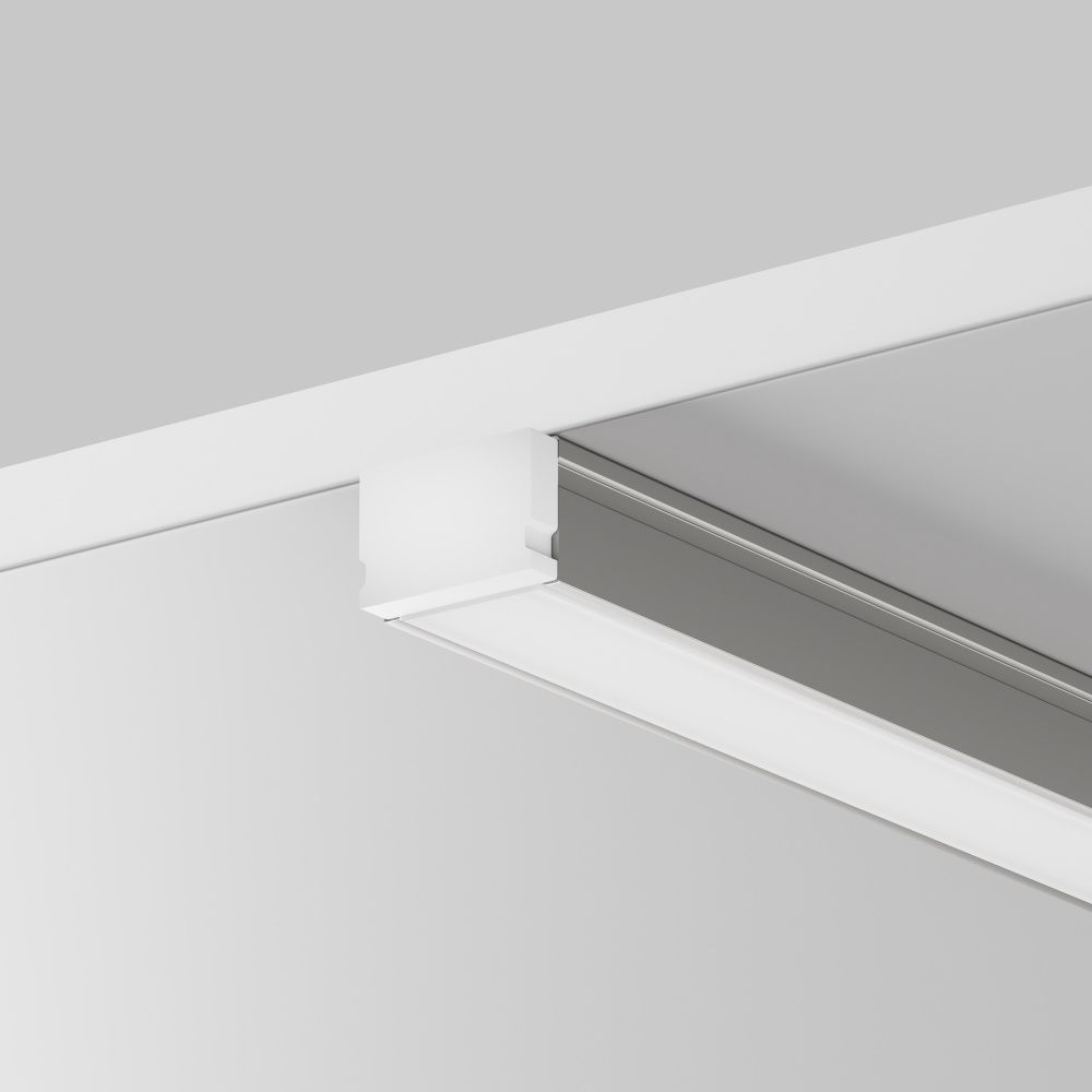 Алюминиевый профиль накладной Maytoni Led Strip Накладной профиль Серебро 631001