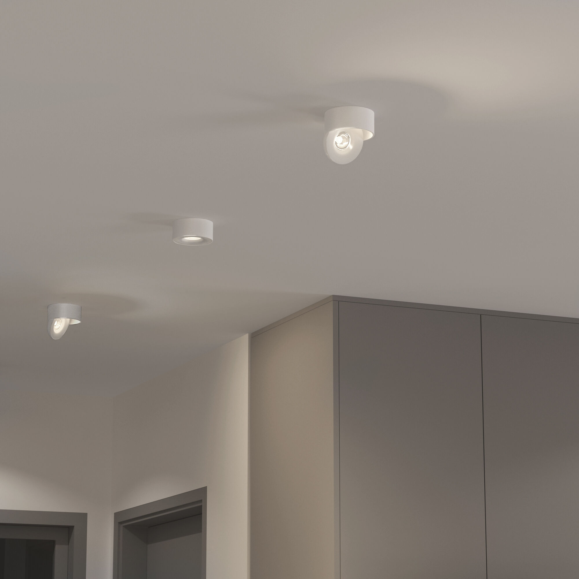 Светильник 8W 4200K Glide 25100/LED белый Elektrostandard