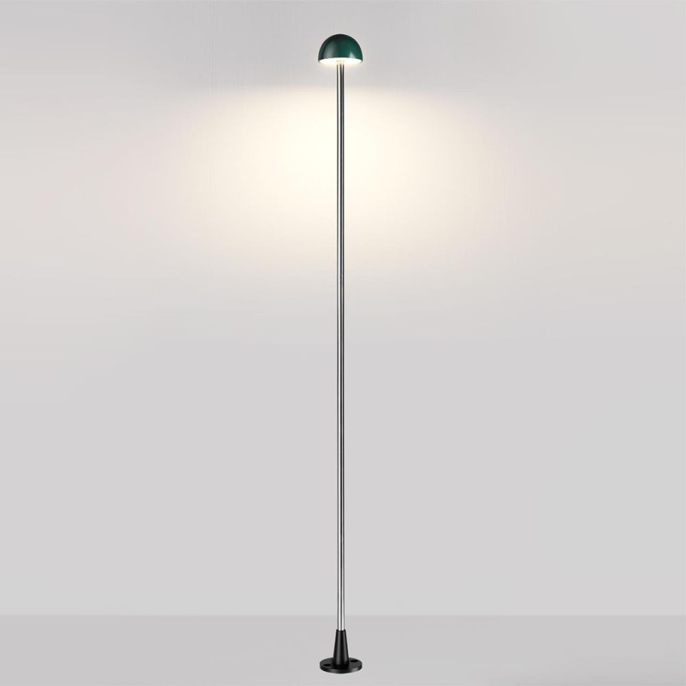 Уличный светильник *4,65*-73 см, 1*LED*4W, 3000K, Odeon Light VERDE 7122/4GLA, темно-зеленый