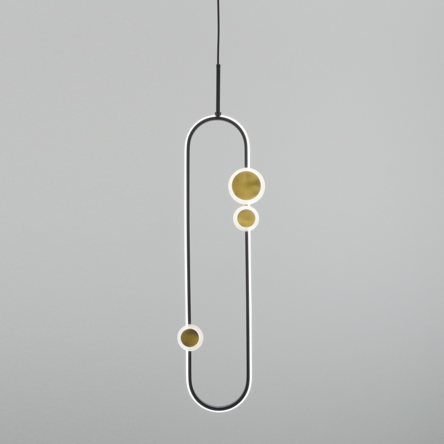 Светильник DZN-41306 ЧЕРНЫЙ+БРОНЗА D800/H240/1/LED/10W/4000K ELLIPSIS (1/5)