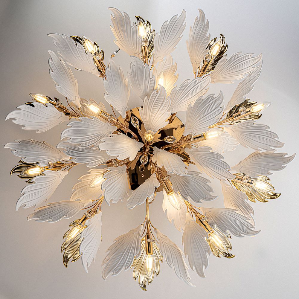 Люстра 100*40 см, 16*Е14*40W, Modelux  ML.6869.1000 GD, Золото