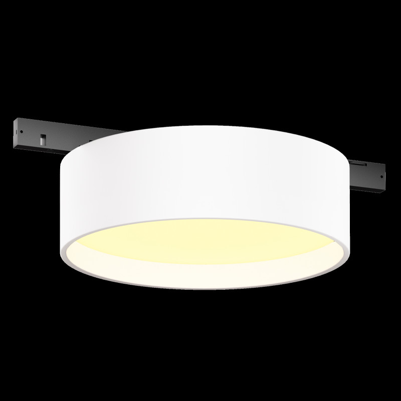 Трековый светильник 11,3*3,4 см, LED 12W 2700K Maytoni Technical Accessories for tracks Levity Zon TR189-1-12W2.7K-BW черно-белый
