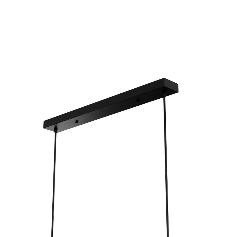 Светильник подвесной 90*20-200 см, 4*LED*6W, 3000-6000K, Lightera Rudolf LE114L-4B SMART, Черный