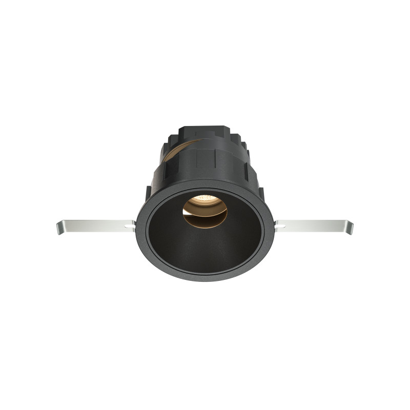 Встраиваемый светильник 8,3*7 см, LED*10W, 3000 К, Wise DL057-10W3K-B Maytoni Downlight, Черный