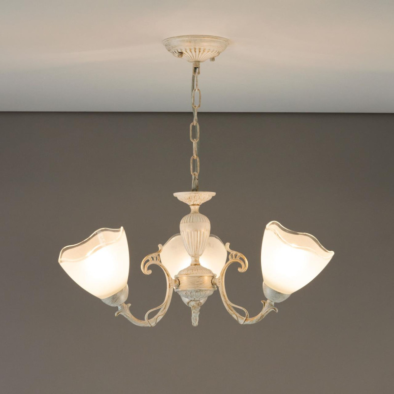 Люстра 56 см Citilux Латур CL413230 белый/золото