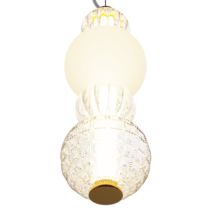 Светильник 15 см, 17W, 3000K, Maytoni P069PL-L17G3K, золото
