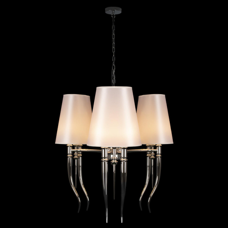 Подвесной светильник 28*73 см, 6*E14*40W хром Loft It Brunilde 10207/6 Chrome