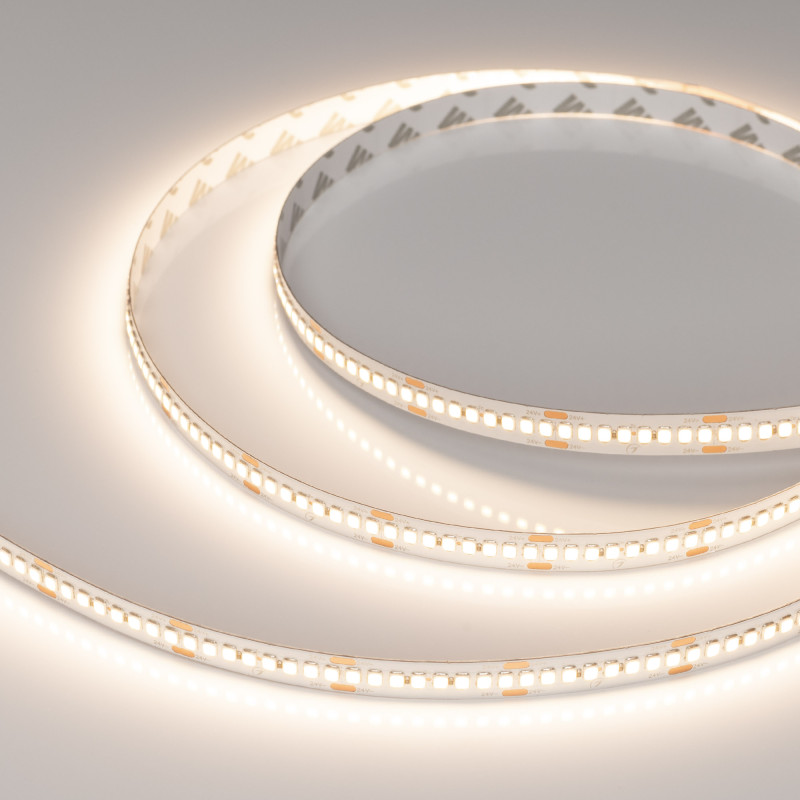 Лента RT-A240-10mm 24V Warm3500 (22 W/m, IP20, 2835, 5m) (Arlight, высок.эфф.150 лм/Вт) 038744. Цена указана за 5 метров. Продается кратно 5 метрам.