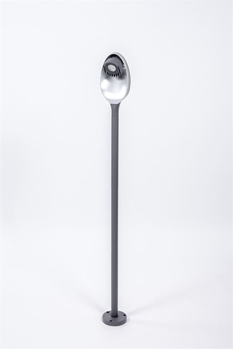 Ландшафтный столбик 118 см Oasis Light EGGO W6161-1180, серый