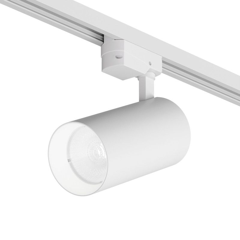 Светильник на шине 15,5*8*22- см, *LED*30W, 4000K, Denkirs SOLID KOPER DK6456-WH, белый алюминий