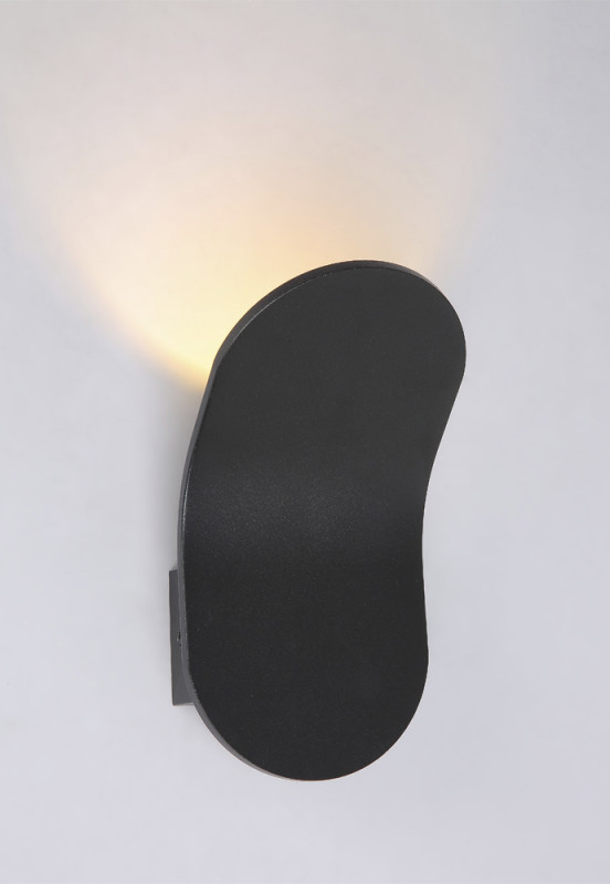 Бра 1*7W, 3000K, 10*10 см, Crystal Lux CLT 150W BL Черный