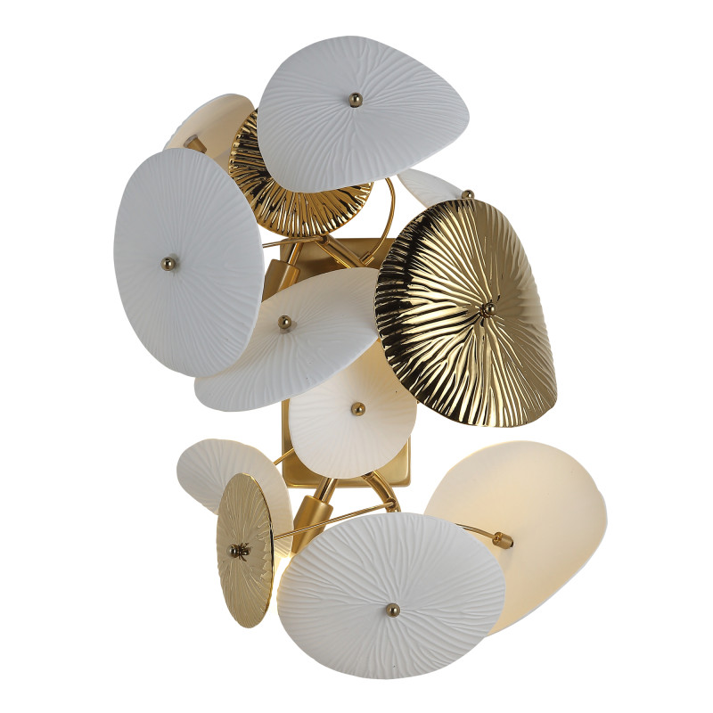 Светильник настенный DAHLIA 3*G9*5W 4000K ST LUCE SL1518.301.03 латунь