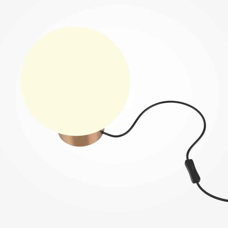 Настольный светильник  20 см, E14 1 40W, К, Матовое Золото Maytoni Basic form MOD321TL-01G3