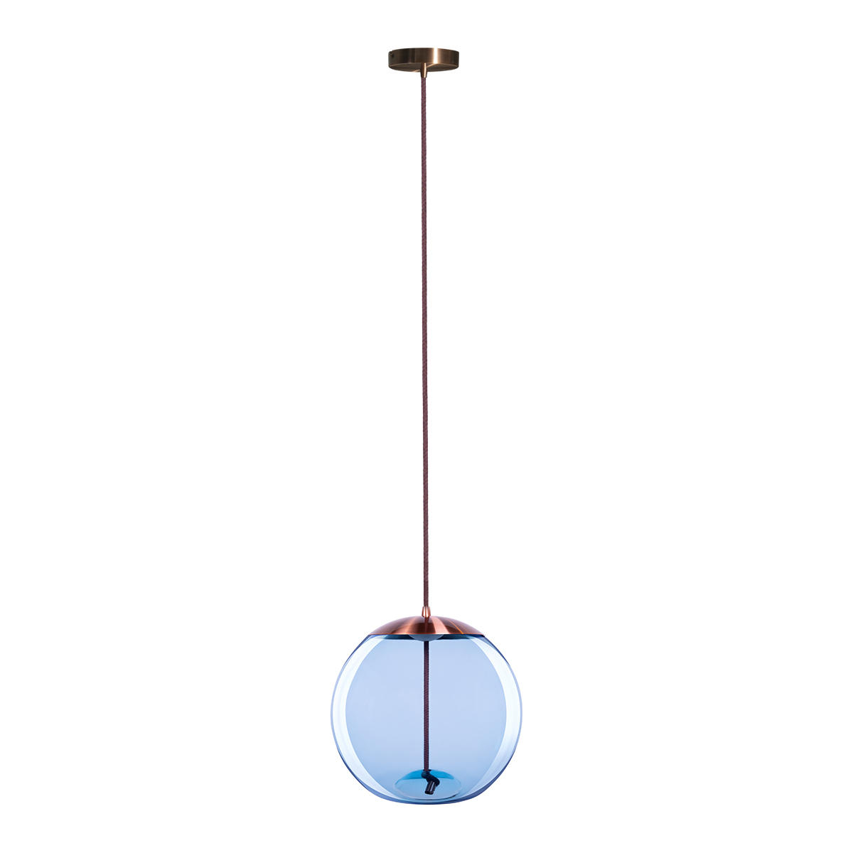 Подвесной светильник 20*20 см, 1*LED*5W LOFT IT Knot 8133-B mini медный