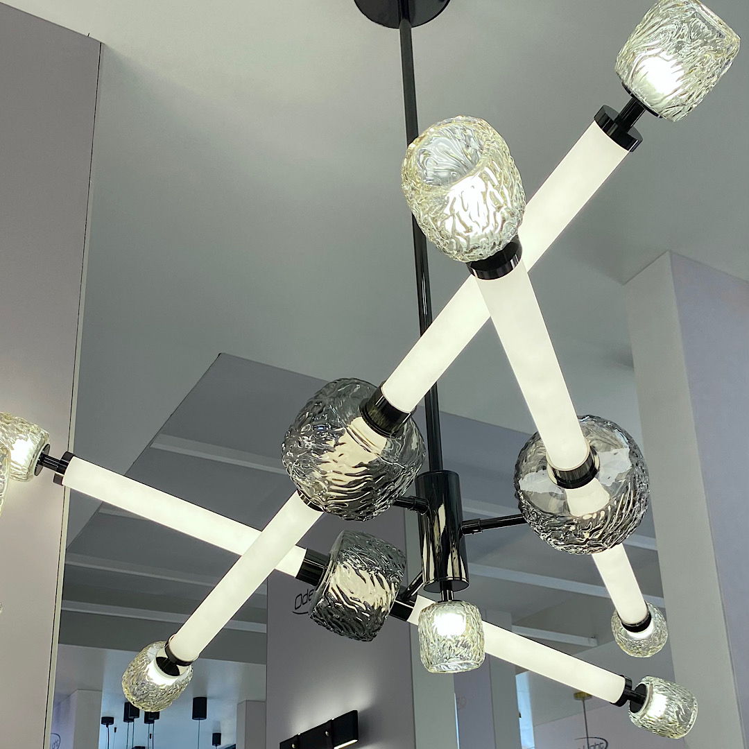 Бра 19,5*13*95 см, 1 LED*34W, 3000 К, Odeon Light Kliff, черный 5427/34WL