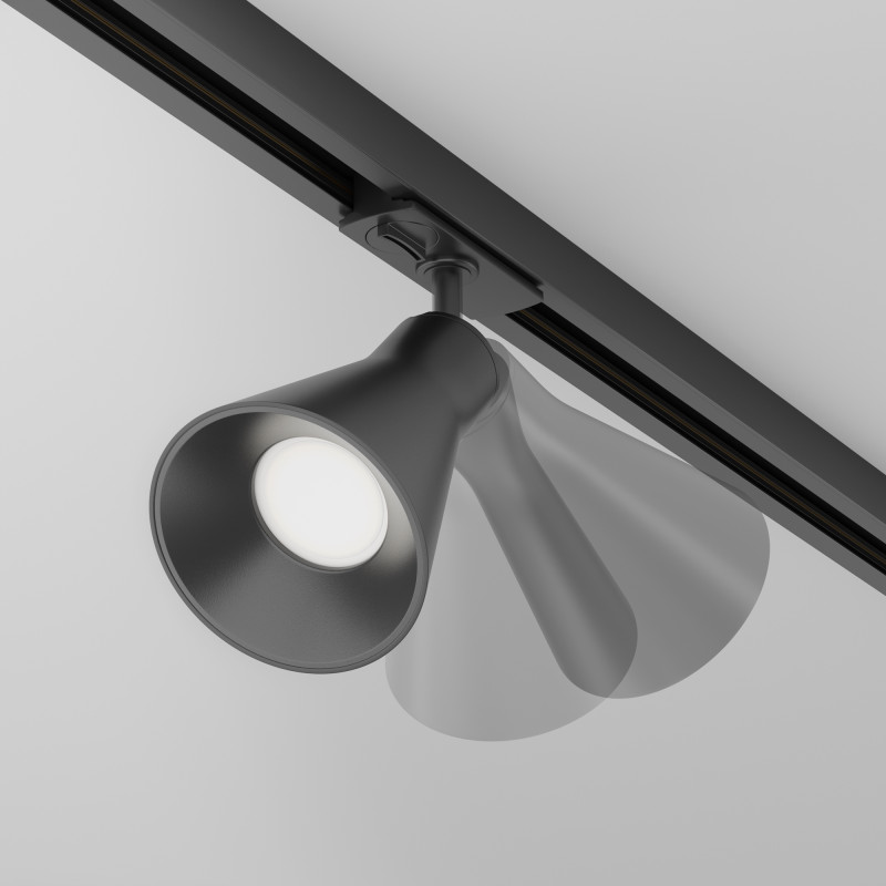 Трековые светильники Maytoni Track Lamps TR022-1-GU10-B, черный