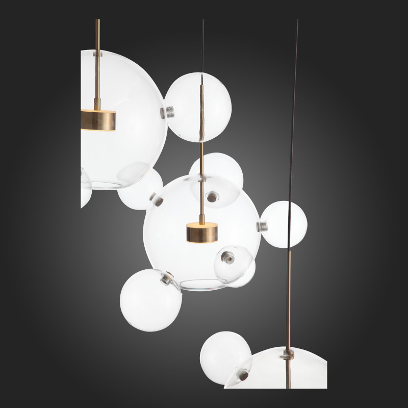 Светильник подвесной 75 см, 42W 3000K ST LUCE BOPONE SL1133.203.03 Белый,Латунь
