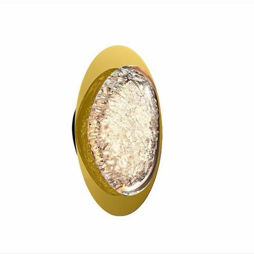 Светильник DZN-14976 ЗОЛОТО + ПРОЗРАЧНЫЙ  D160/H250/1/LED/8W/4500K EVIAN LONG 25-04