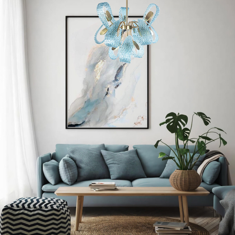 Подвесной светильник 64  см, 12*G9 Loft it Lirio 10214/680