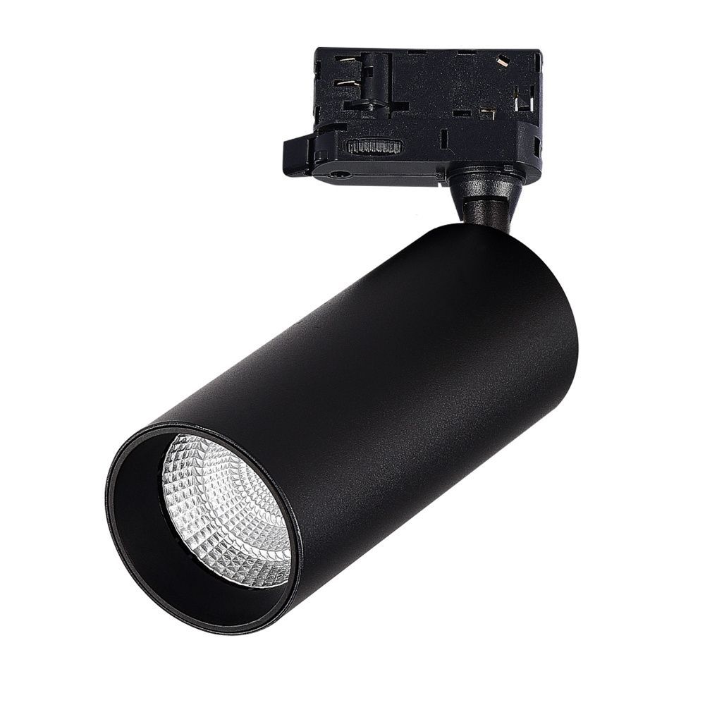 Светильник черный LED 1*20W 3000K 1 600Lm Ra>90 120° IP20 200-240V St Luce Trace ST693.436.20