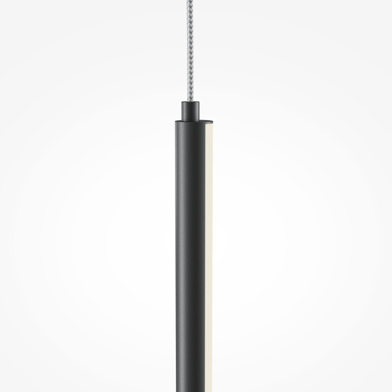 Подвесной светильник 1,7*1,7*415 см, LED, 15W, 4000К, Maytoni Halo MOD246PL-L24BK1 черный