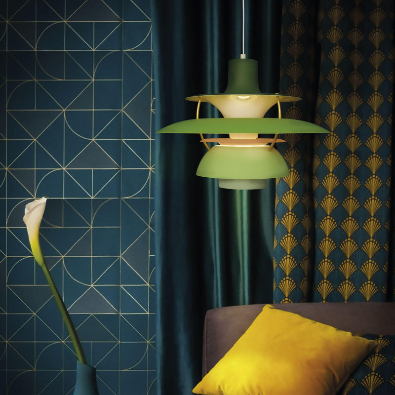 Светильник 40 см, Loft It (Light for You) Floret 10113 Green, зеленый