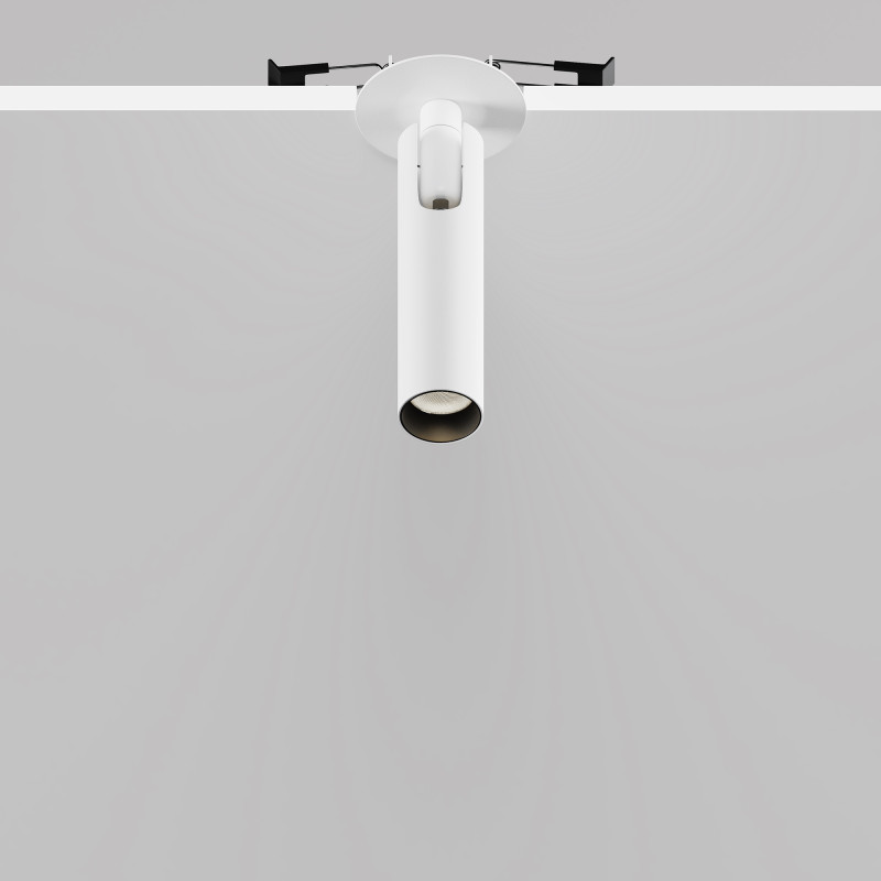 Встраиваемый светильник 3*3*15,1 см, LED, 6W, 3000К, Maytoni Technical Focus T C141RS-L125-6W3K-W белый