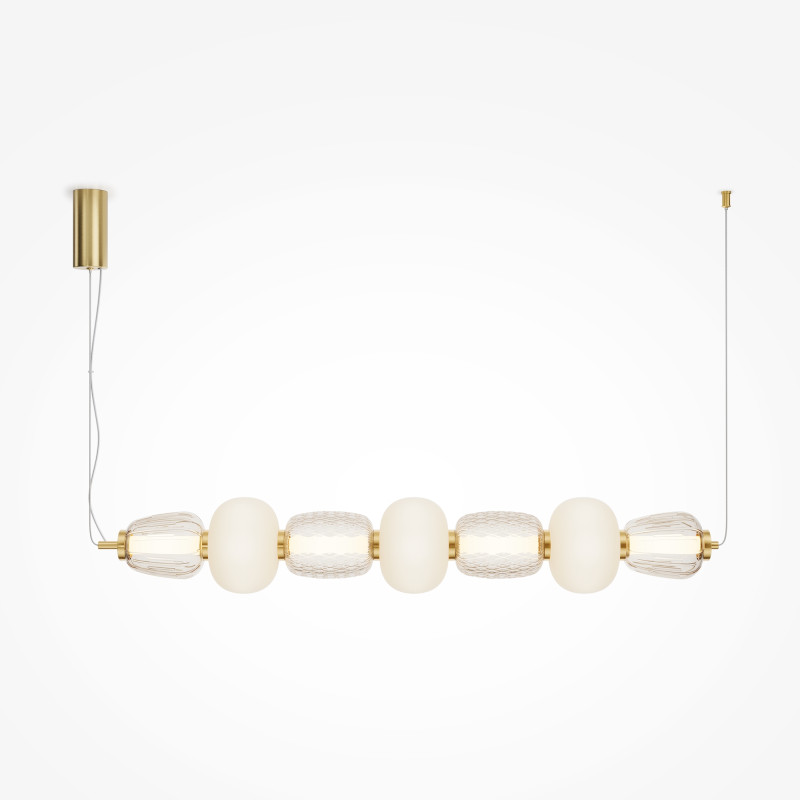 Подвесной светильник 110*17*322 см, LED, 42W, 3000К, Maytoni Pattern MOD267PL-L42G3K золотой
