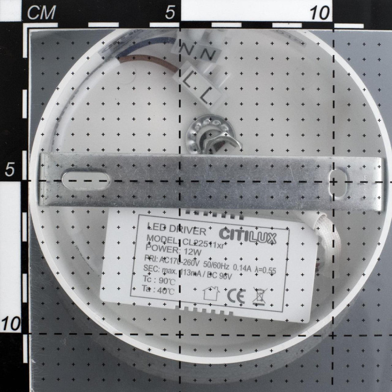 Бра 11*25 см, 15W, 3000-6000К Citilux Паркер CL225B410 белое
