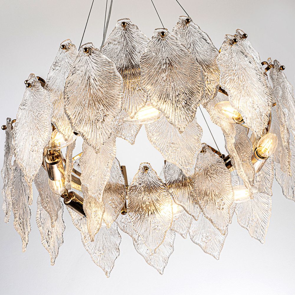 Люстра 60 см, 8*Е14*40W, Modelux  ML.2293.600 GD, Золото