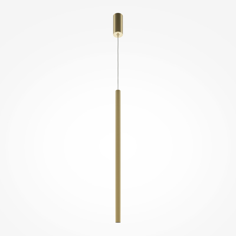 Подвесной светильник 3*3*392 см, LED, 6W, 4000К, Maytoni Pro Extra MOD160PL-L6GK золотой