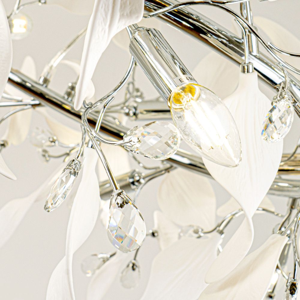 Люстра *100*56 см, Е14*40W, Modelux  ML.6808.1000P CR, Хром