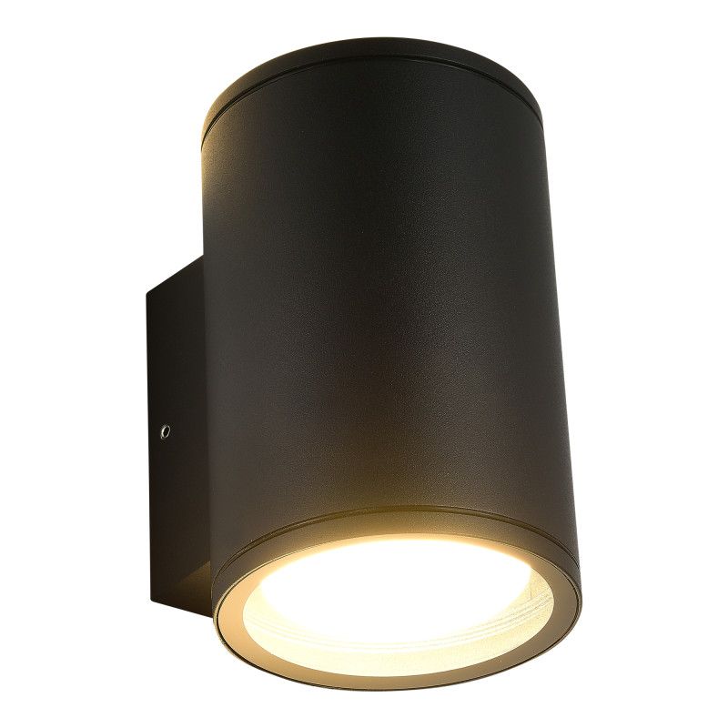 Светильник настенный 10*12,2*16,5 см, 2*GX53*9W, ST-Luce Tubo SL9007.401.02, черный