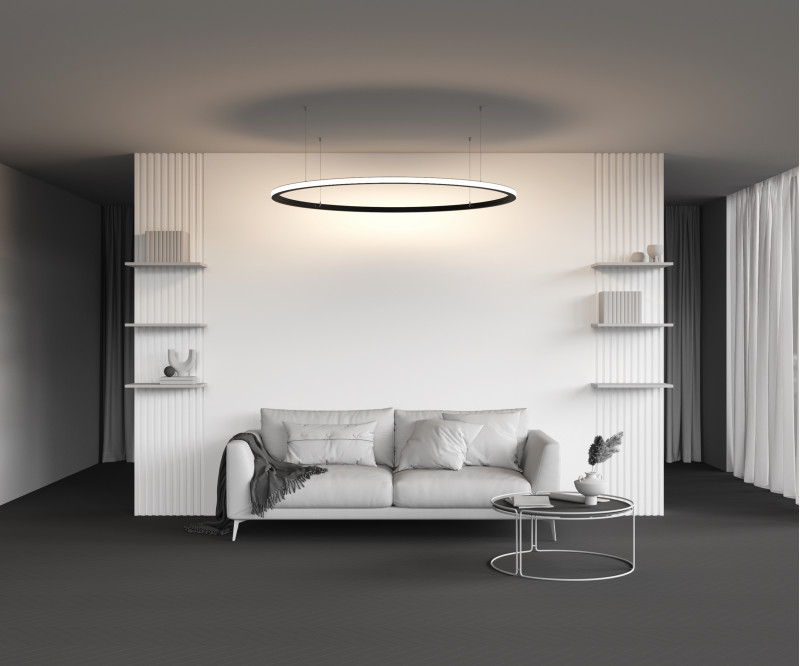 Радиусный профиль ALM-3535R-B-EX-90°-1.5M 3,5*3,5*118,75 см, Maytoni Led Strip черный