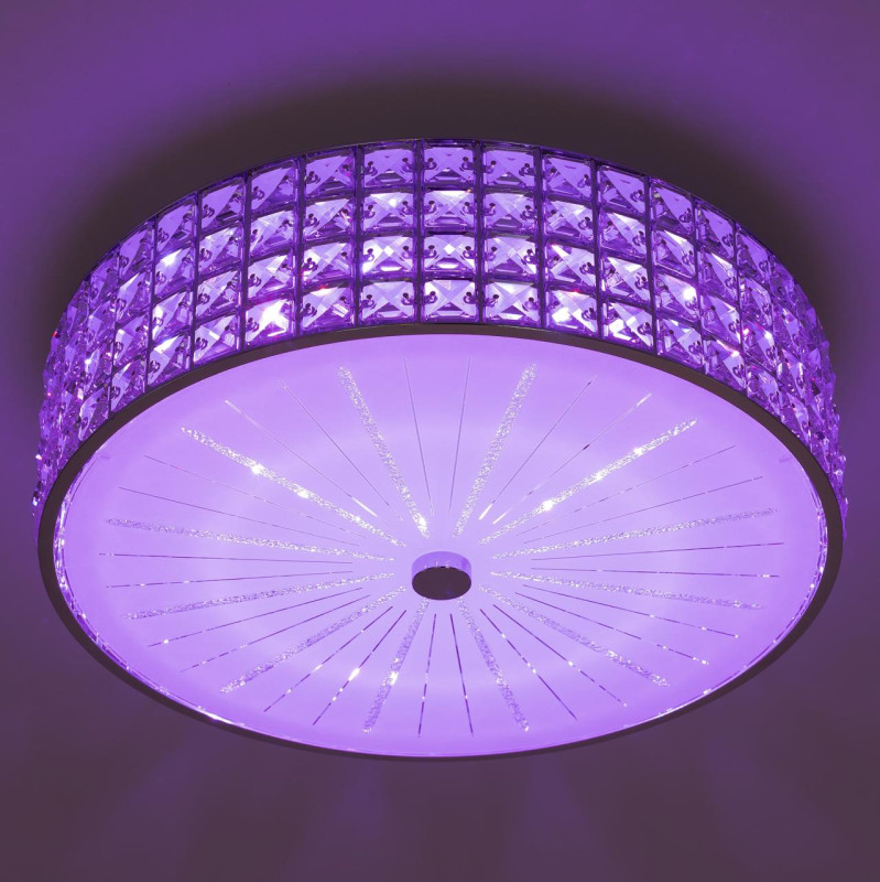 Светильник 41 см, 68W, 3000-5500K, Citilux Портал CL32415G1 LED RGB, хром