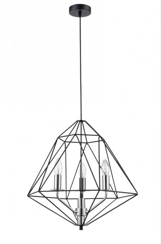 Подвесной светильник  48*139 см, 3*E14 хром Vele Luce Bessie VL4022P03