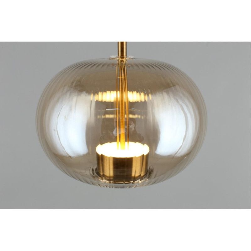 Подвесной светильник 22*50-145 см, 1*LED, 12W, 3000K, Aployt Ambr APL.057.06.12, латунный