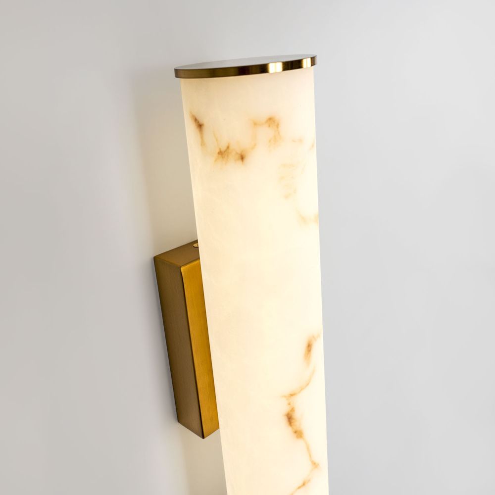 Настенный светильник 40 см, 10W, 4200K, MODESTYLE MS.218.400 BS, латунь