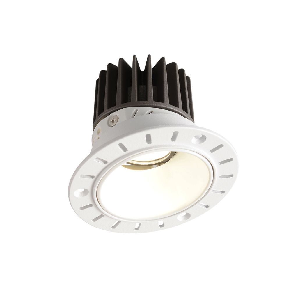 Светильник встраиваемый 6,8*7,1 см, вр 7,5 см, LED*12W, 4000K, Crystal Lux CLT 083 CLT 083C1 WH 4000K, Белый