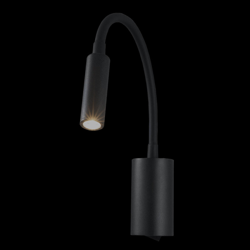 Бра Loft IT Stick 10009BK, 3W LED, 3200K, черный