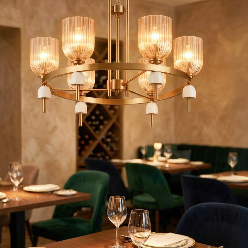 Светильник 66 см, Citilux CARSON CL255163, латунь