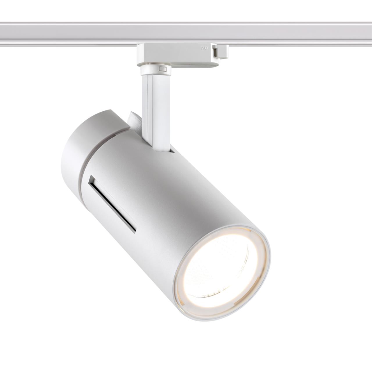 Трековый светодиодный светильник Novotech Dep 358594, 30W LED, 4000K, белый