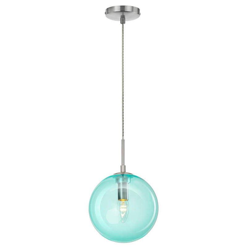 Светильник подвесной 20*130 см, 1*E14, Матовый хром Citilux Томми CL102627