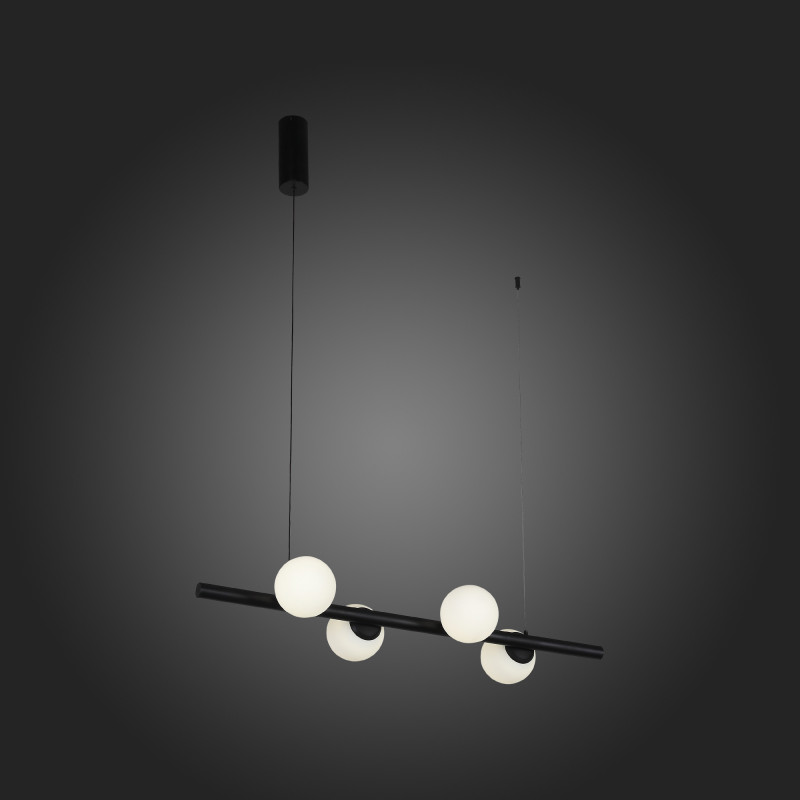 Люстра подвесная 100*30 см, 32W 4000K ST LUCE DONOLO SL395.403.04 Черный