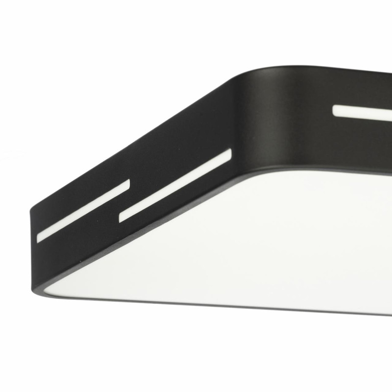 Светильник потолочный с RGB 40*40 см, 70W 3000-5500K Citilux Купер Лайн CL724K70GL1 Черный 