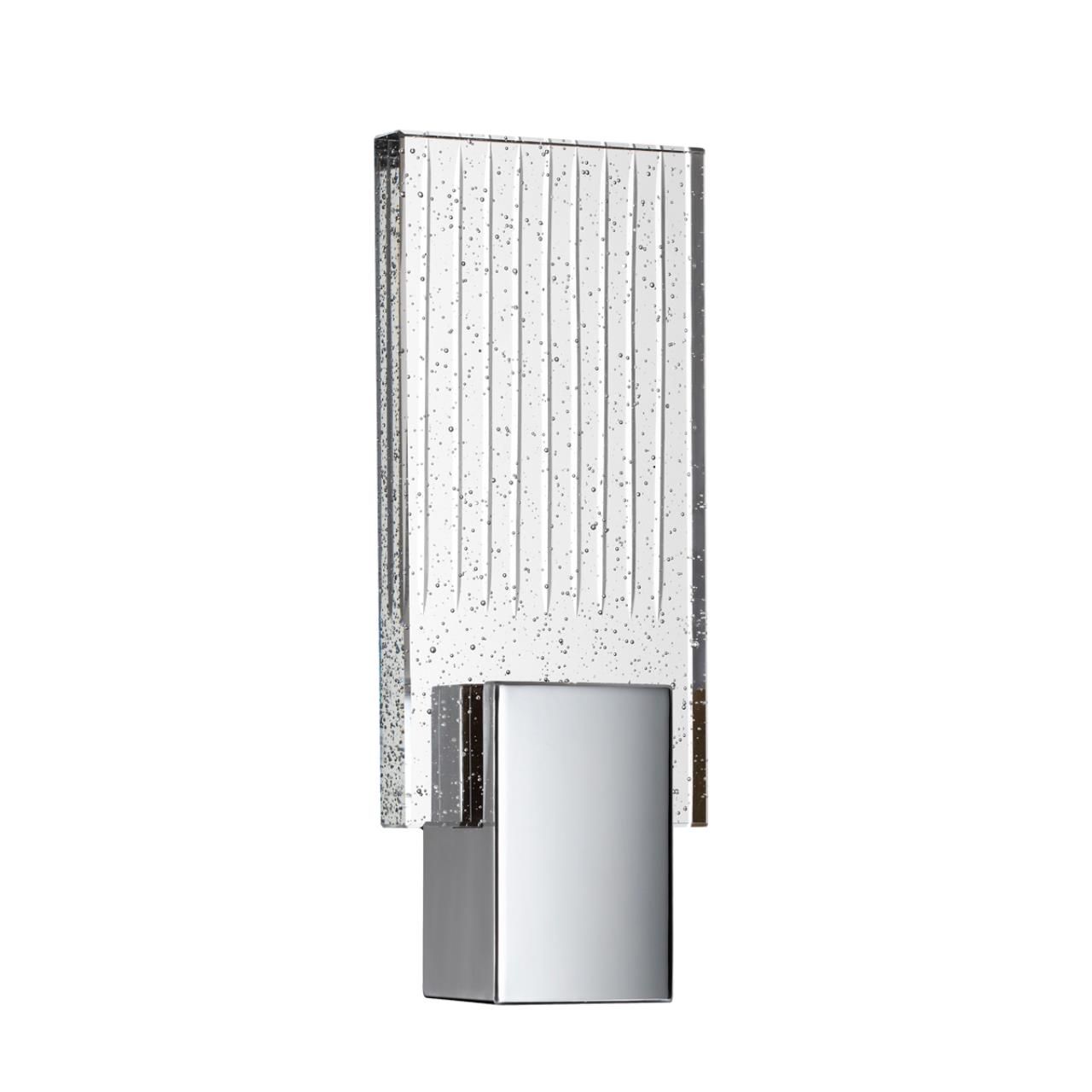Светодиодный светильник 27 см, 5W, 3000K, Odeon Light RICCI 4363/5WL, полированный хром